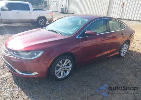 2015 Chrysler 200 Limited z USA, uszkodzony, nr VIN 1C3CCCAB8FN721477